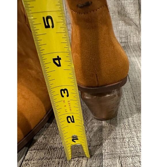 Franco Sarto Women’s Sammi Ankle Bootie – Whiskey Tan | Size 7 - Picture 7 of 15